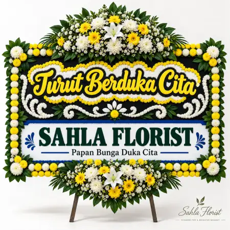 Papan Bunga Duka Purwakarta