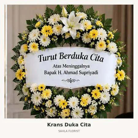 Krans Bunga Duka Purwakarta